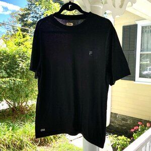 FILA Sport Black Tee Shirt, Men’s